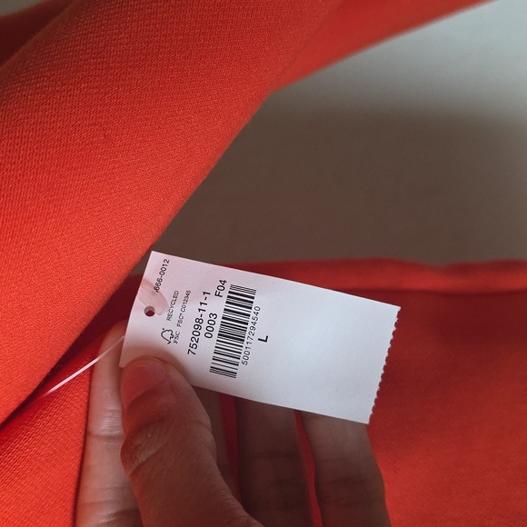 Old Navy Taylor Relaxed Suit Blazer- Warm Sunset NWT. Size L - Picture 4 of 7